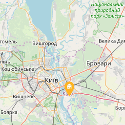 Квартира посуточно метро Осокорки, Позняки. на карті